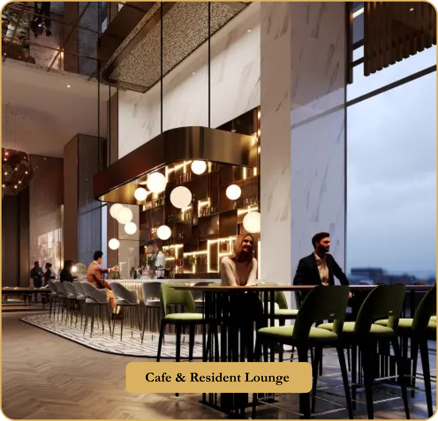 Cafe & Resident Lounge  